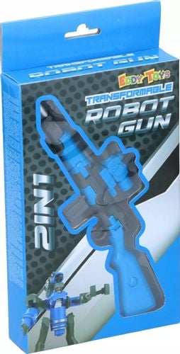 Karabin pistolet zabawka składana w robot EDDY TOYS 2w1 niebieski na Arena.pl