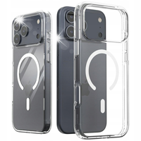 Etui ARAREE Duple M MagSafe do iPhone 17 Pro Max Przezroczysty