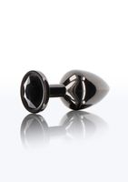 korek analny butt plug with diamond jewel silver l taboom