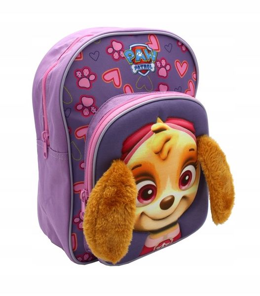Plecak dziecięcy PSI PATROL SKYE z uszami zdjęcie 4