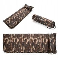 MATA SAMOPOMPUJĄCA MATERAC KARIMATA DMUCHANA METEOR 188x66x3,8 z poduszką