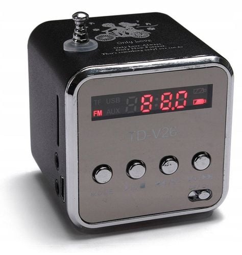 Radio sieciowo-bateryjne FM RETOO TD-V26 na Arena.pl