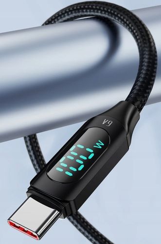 TOOCKI KABEL USB-A DO USB-C 100W PD 6A QC LCD 2 M do HUAWEI XIAOMI SAMSUNG na Arena.pl