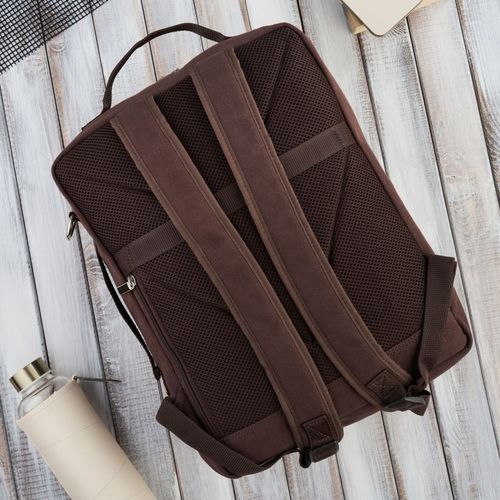 plecak męski na laptopa, mieszczący format a4 brązowy paolo peruzzi t-93-br na Arena.pl