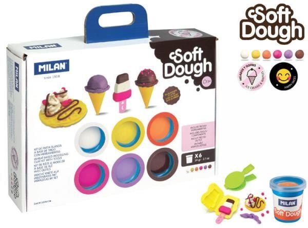 CIASTOLINA ICE CREAM 6 KOL MILAN zdjęcie 1