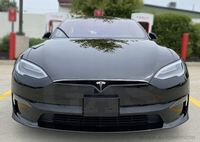 Tesla Model S - Chromowane Listwy Chrome Grill Atrapy Zderzaka Tuning