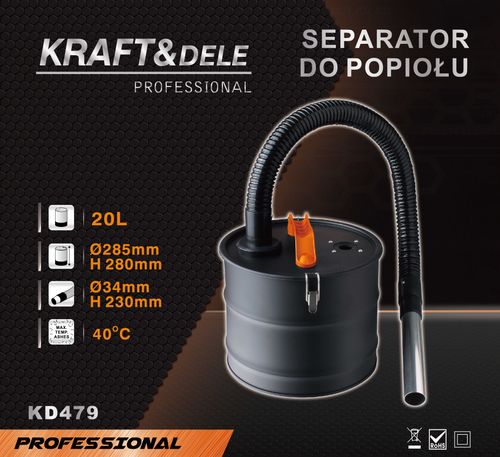 separator do popiołu 20l kd479 na Arena.pl