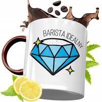 Kubek Bordowy Dla Baristy Na Urodziny Prezent Z Nadrukiem Ze Zdjęciem