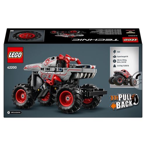 Klocki LEGO Technic Samochód Monster Jam ThunderROARus napęd pull-back Auto na Arena.pl
