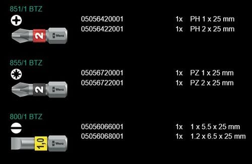 rękojeść kraftform z uchwytem do bitów 1/4' 6 części - w05051517001 na Arena.pl