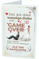 Kartka Ślub, Rocznice 14 X 21 Cm