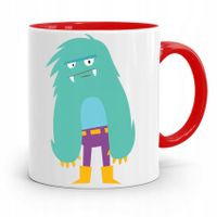 Kubek Czerwony Dzień Dziecka Dla Syna Córki Z Nadrukiem Ze Zdjęciem