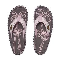 Gumbies japonki unisex ISLANDER FLIP-FLOP PALM LEAF PINK 39