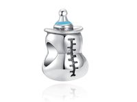 Rodowany srebrny charms do pandora butelka do karmienia dziecka srebro 925 NEW93