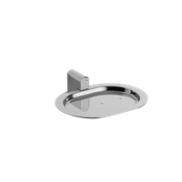 Kobo mydelniczka wisząca, szklana, chrom