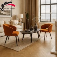 Krzesło Tapicerowane Premium KL-8 Miedziany Piano 21