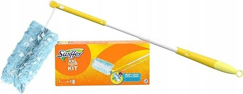 SwifferXXL Zestaw 1 Rączka + 2 Miotełeki do Kurzu 90cm Mikrofibra na Arena.pl