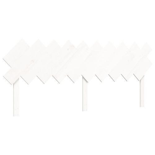 Łóżko bez materaca, białe, 200x200 cm, lite drewno sosnowe na Arena.pl