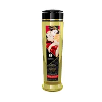 shunga massage oil romance strawberries & champagne 240ml - olejek