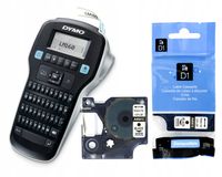 Drukarka etykiet DYMO LM160 Label Manager + taśma D1 45013 12mm biała