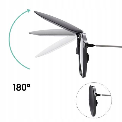 NAKŁADKI uchylne PRZECIWSŁONECZNE POLARYZACYJNE NA OKULARY KOREKCYJNE na Arena.pl