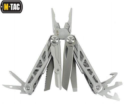 Multitool Narzędzie Wielofunkcyjne survival M-Tac Type 3 Grey z kaburą 14w1 na Arena.pl