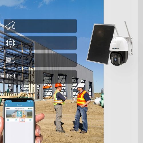 KAMERA ZEWNĘTRZNA SOLARNA IP NA KARTĘ SIM 4G LTE GSM 3MP 4x ZOOM 15fps na Arena.pl