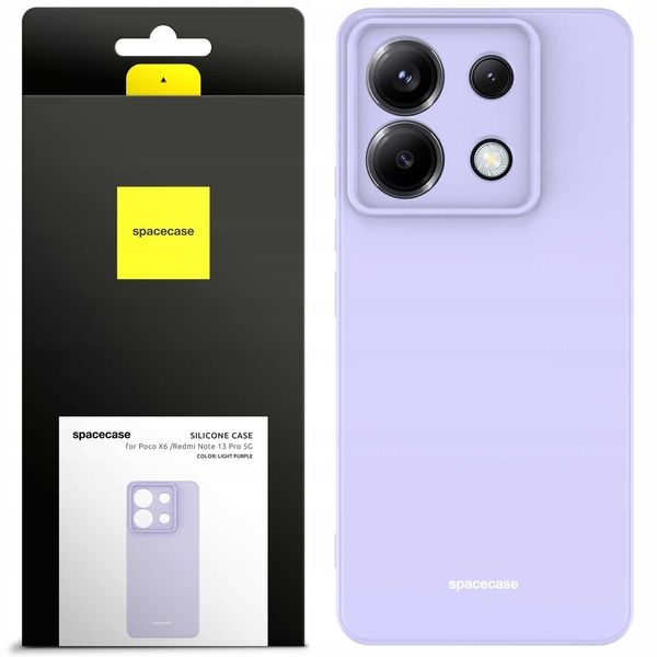 Spacecase Silicone Case Poco X6 / Rm Note 13 Pro 5G Light zdjęcie 1