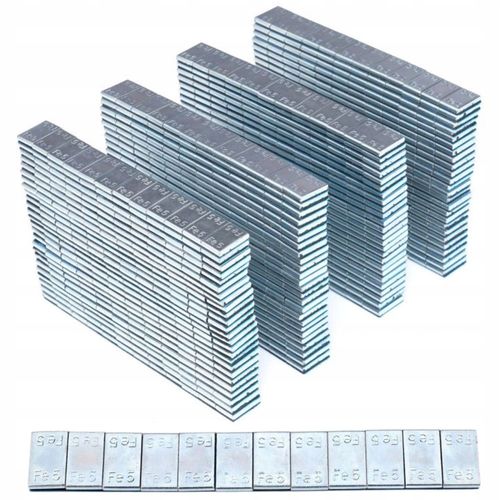 ODWAŻNIKI DO FELG ALUMINIOWYCH 100 szt 60g KLEJONE OCYNKOWANE KRAFT&DELE na Arena.pl