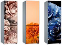 Mata magnetyczna magnes ozdobny na lodówkę 131x61cm KWIATY DUŻO WZORÓW