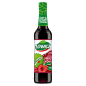 Łowicz Syrop jabłko wiśnia 400 ml