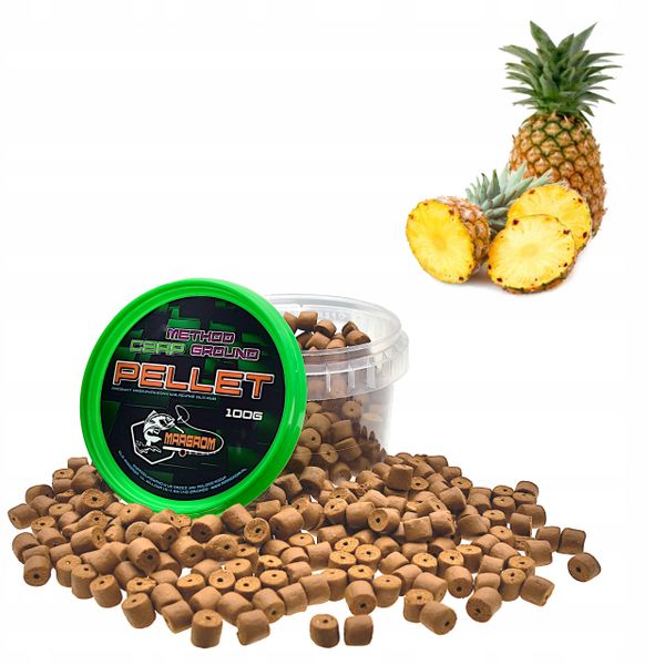 PELLET HACZYKOWY MARGROM 8mm 100g Ananas zdjęcie 1