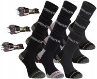 SKARPETY ROBOCZE WORK WYTRZYMAŁE MOCNE SKARPETKI BAWEŁNA 9-PAR MORAJ 43-46