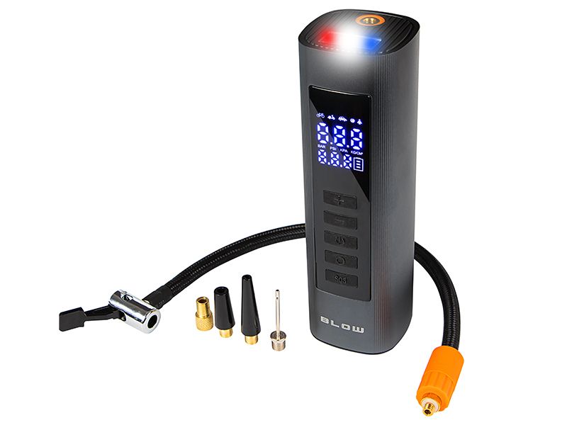 Kompresor samochodowy pompka BLOW 12V zdjęcie 1