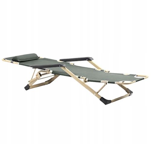 LEŻAK OGRODOWY szary regulowany LEŻAK TARASOWY na balkon ogród na Arena.pl