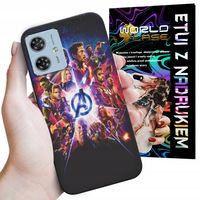 ETUI CASE DO MOTOROLA MOTO G54 5G - AVENGERS IRON MAN SPIDERMAN KAPITAN