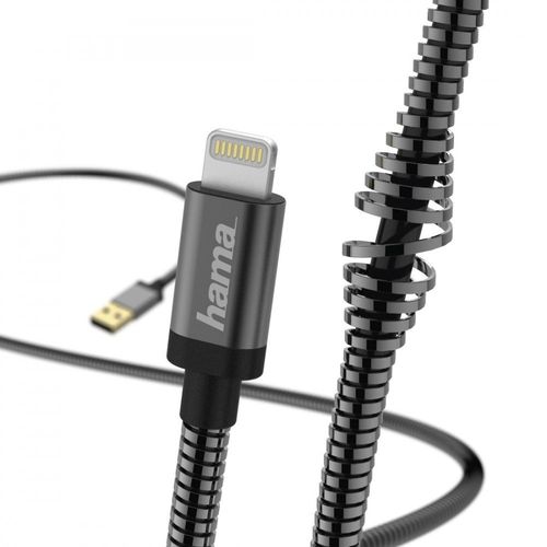 KABEL ŁADUJĄCY/DATA METAL LIGHTNING, 1.5M na Arena.pl