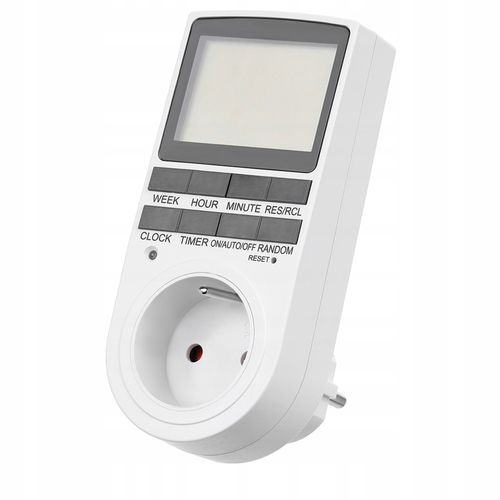 Profesjonalny HQ Włącznik Programator Czasowy Wyłącznik Timer Lcd na Arena.pl