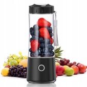 Mini Blender 400ml z 6 Ostrzami ze Stali Nierdzewnej do Soków i Smoothie