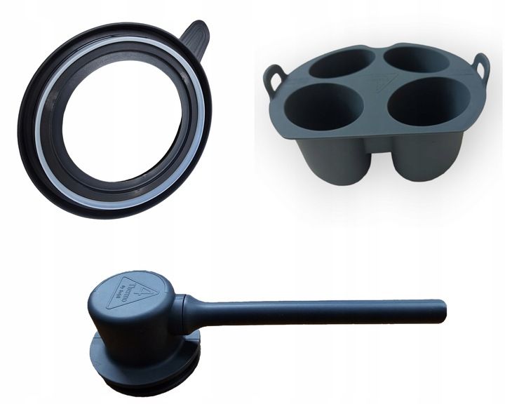 Nasadka odprowadzająca parę do Thermomix TM5 TM6 +pokrywa +wkładka do jajek zdjęcie 1