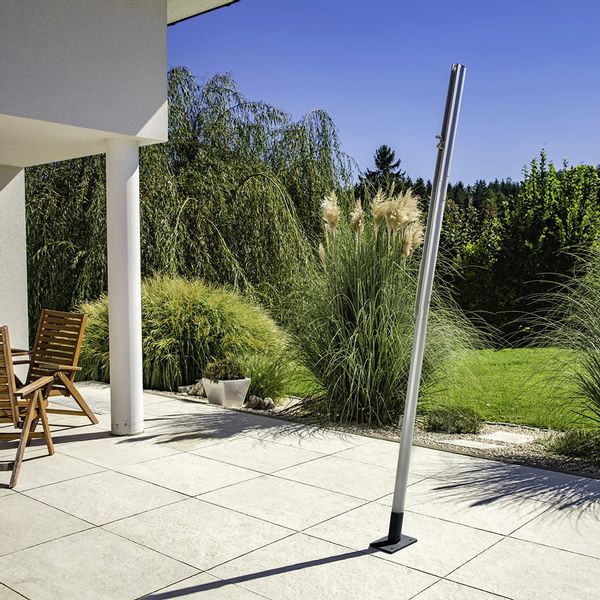 Stopa do masztu słupa czarna zdjęcie 6