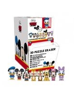disney myszka mickey figurka niespodzianka gumka puzzle 3d 6cm