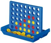 Gra podróżna 4 IN A LINE, niebieski, czerwony, żółty