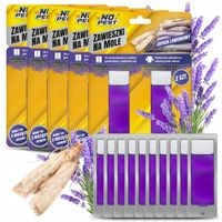 PŁYN PREPARAT ŚRODEK ZAWIESZKA NA MOLE ODZIEŻOWE LAWENDA NO PEST (10