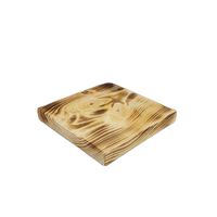 Deska drewno opalona 18,5X18,5 cm