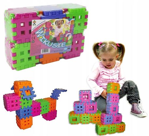 Klocki konstrukcyjne Wikusie 36 25968 na Arena.pl