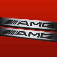 Listwa progowa MERCEDES E W124 AMG Stal nierdzewna 304 mat 2szt