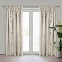 Zasłona MOLLY 140x270 cm beżowo‑szampańska welwet marmur taśma