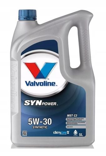 VALVOLINE 5W30 SYNPOWER DEXOS 2 APPROVED MST C3 5L na Arena.pl