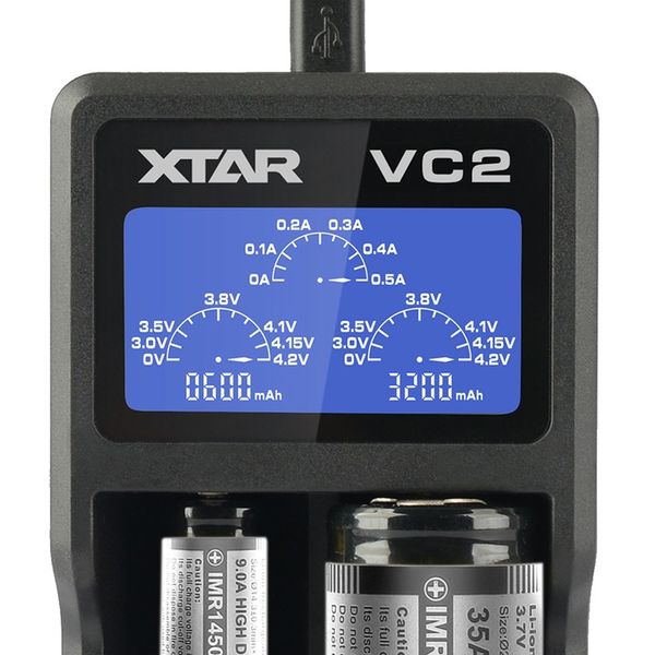 ŁADOWARKA DO AKUMULATORÓW XTAR VC2 LI-ION 18650 zdjęcie 4